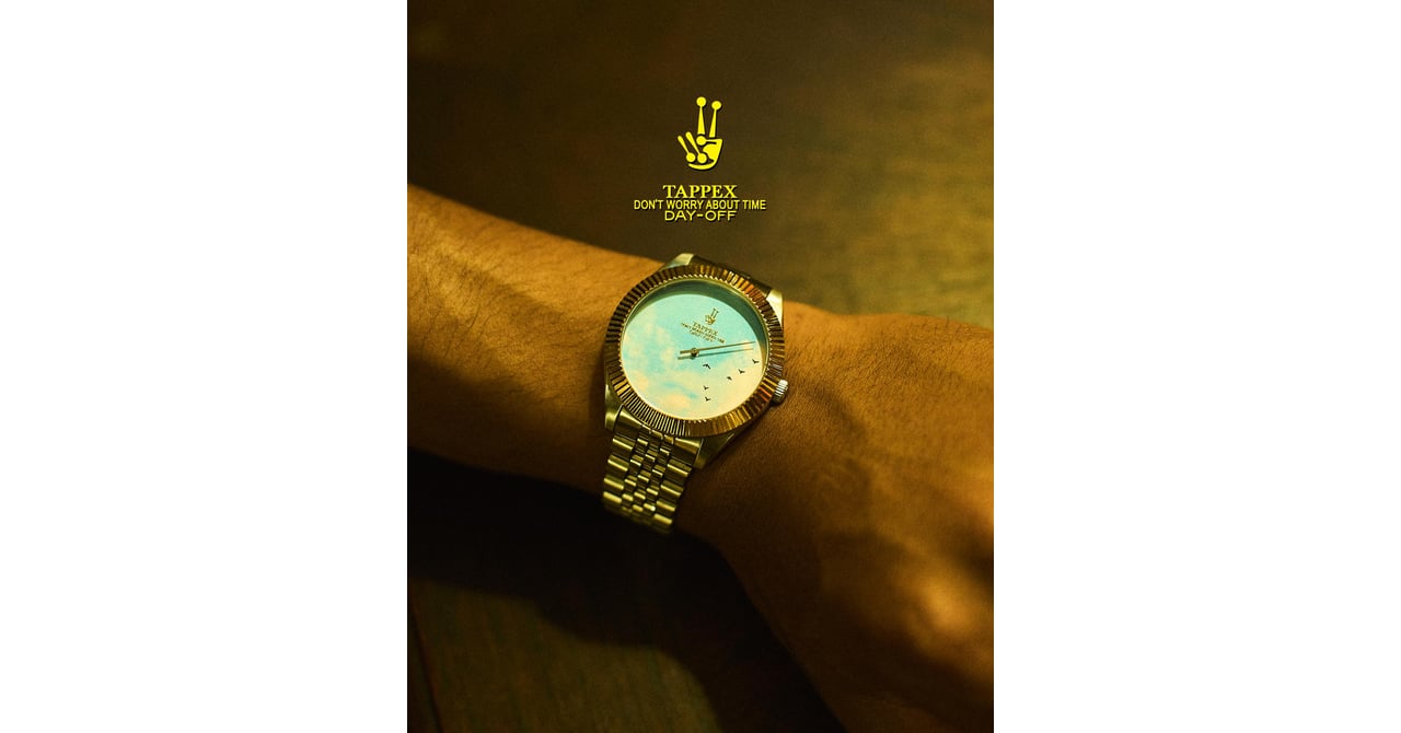 秒針のみの時計「DAY-OFF」など9型、ビームスがタトゥーアーティスト