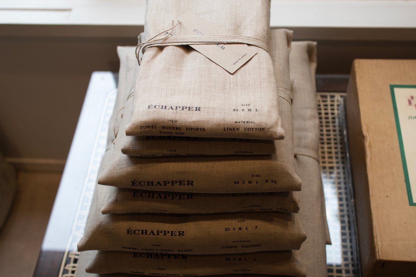 エイトン久﨑康晴による新ライフスタイルブランド「エシャペ」が