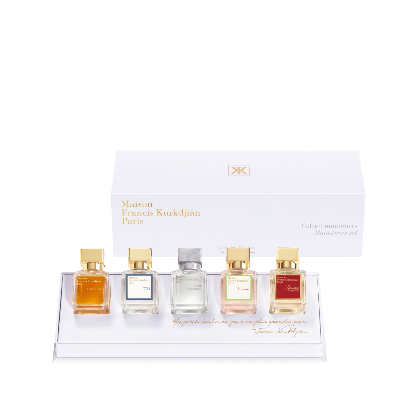 2024年クリスマスコフレ】メゾン フランシス クルジャン：ミニ香水
