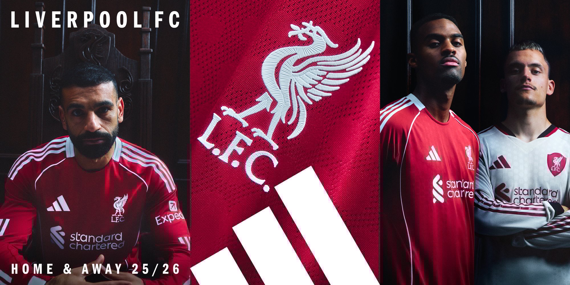 アディダスが「リバプールFC」の新ユニフォームを発表 過去のシーズン