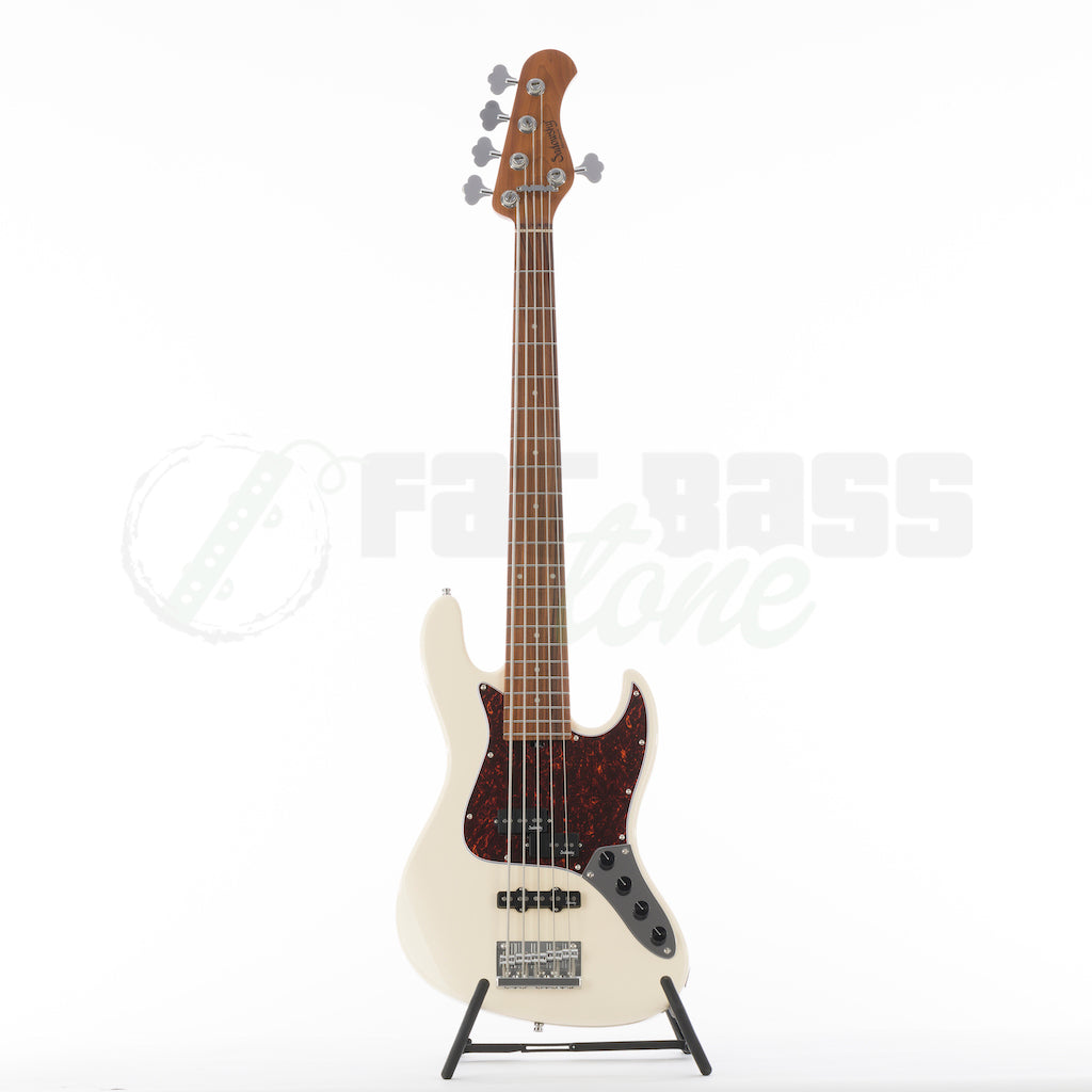 Sadowsky MetroExpress 21 Fret 5 String Hybrid PJ Bass® - Olympic White