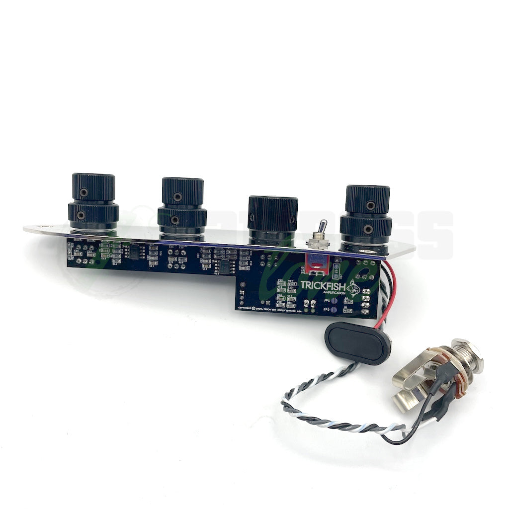 Trickfish J-Core 4 Band Bass Preamp for Jazz Bass®