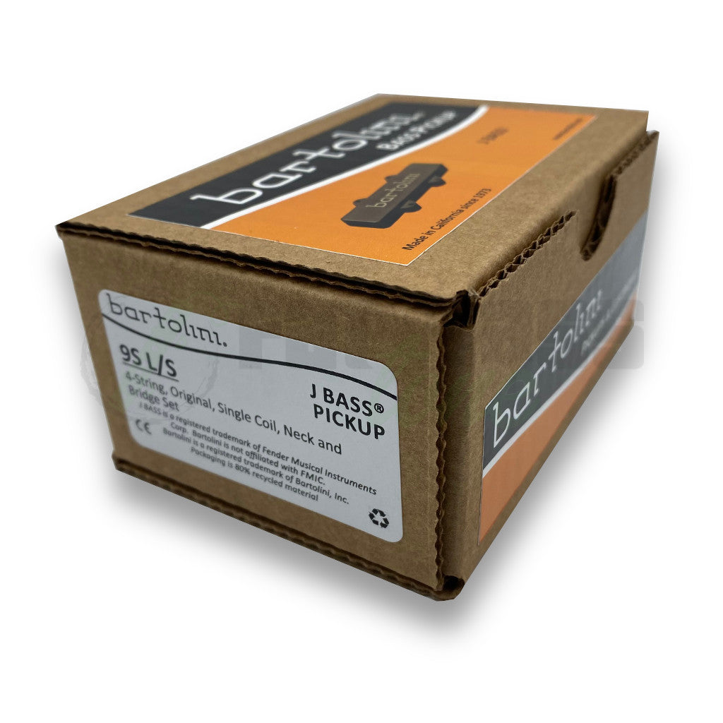 Bartolini 9S 4 String Single Coil Original Series Jazz Bass® Pickups