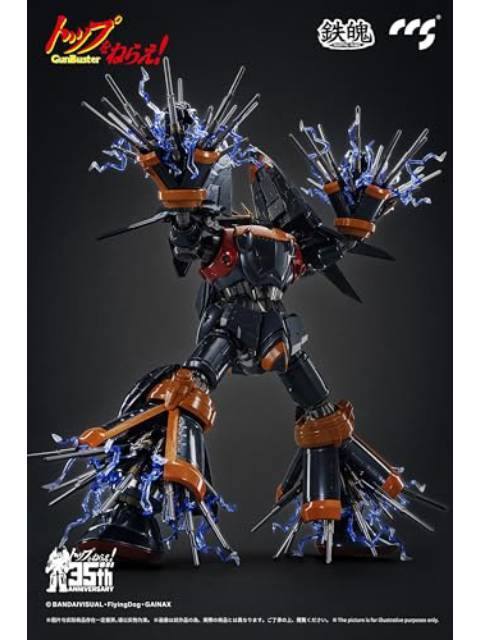 CCSTOYS 鉄魄 ガンバスター 合金可動 「トップをねらえ！」 MORTAL