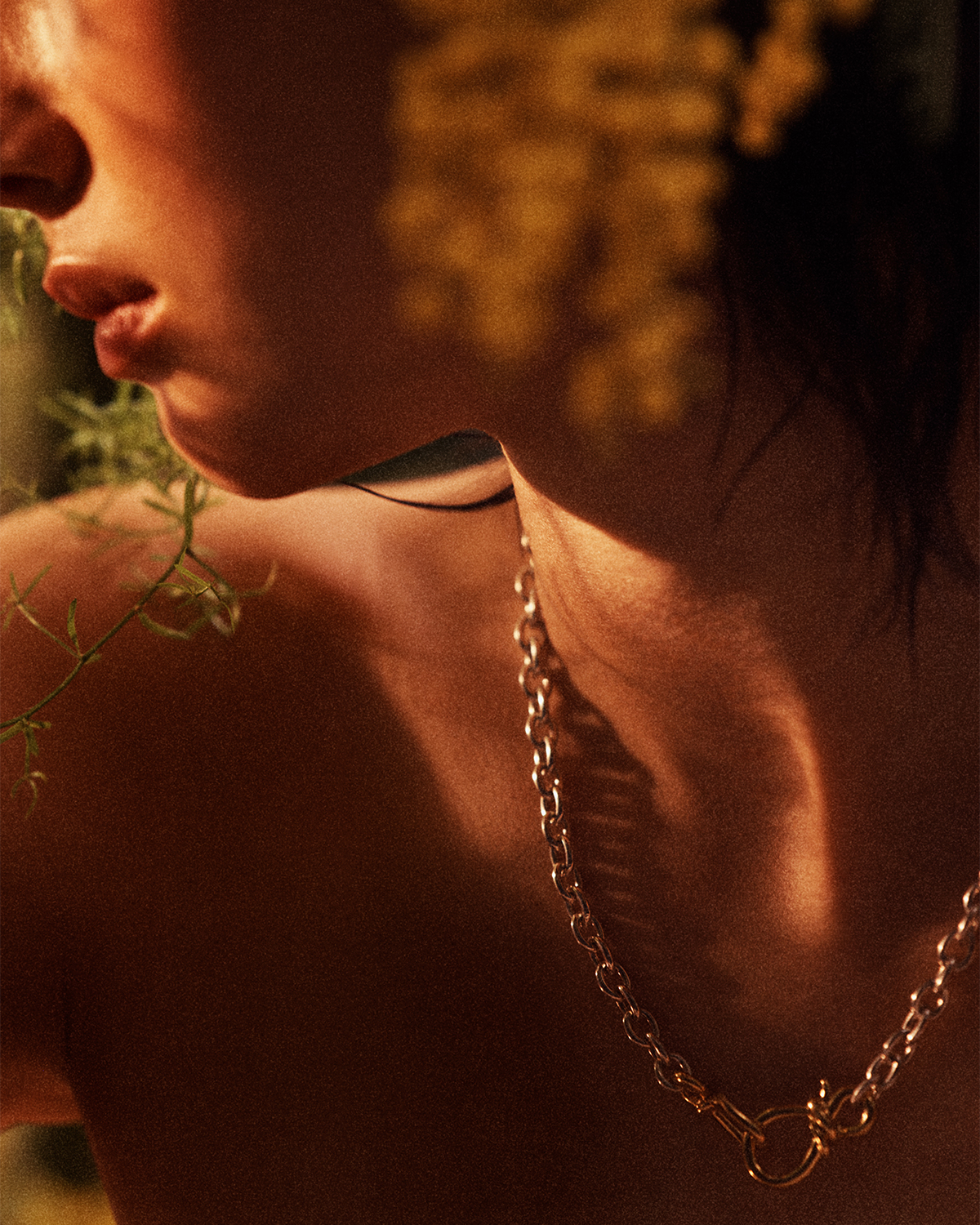 Fern Chain Necklace/Gold | Fauvirame | フォーヴィレイムの公式