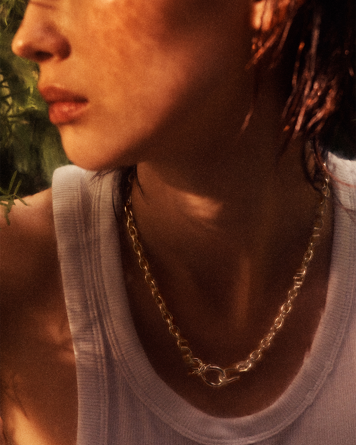 Fern Chain Necklace/Silver | Fauvirame | フォーヴィレイムの公式