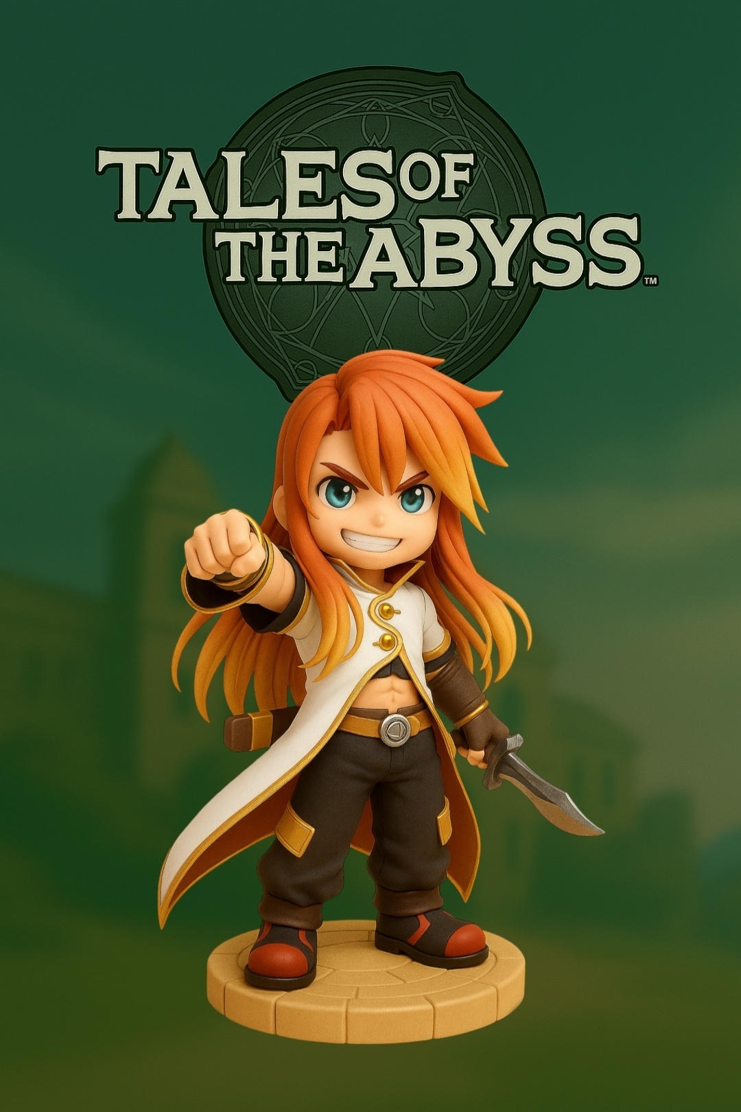 🎲 Luke fon Fabre tales of the abyss・ STL File for 3D printing・Cults