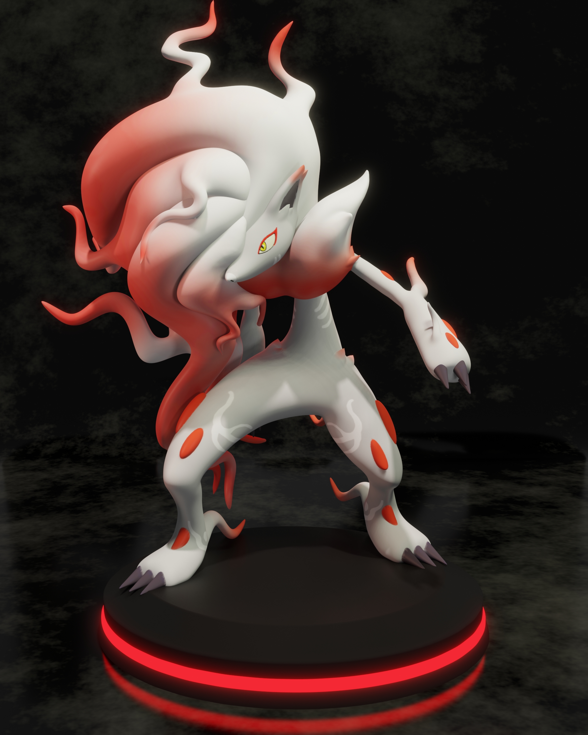 🐉 Pokemon hisui zorua evolution pack・ STL File for ・Cults