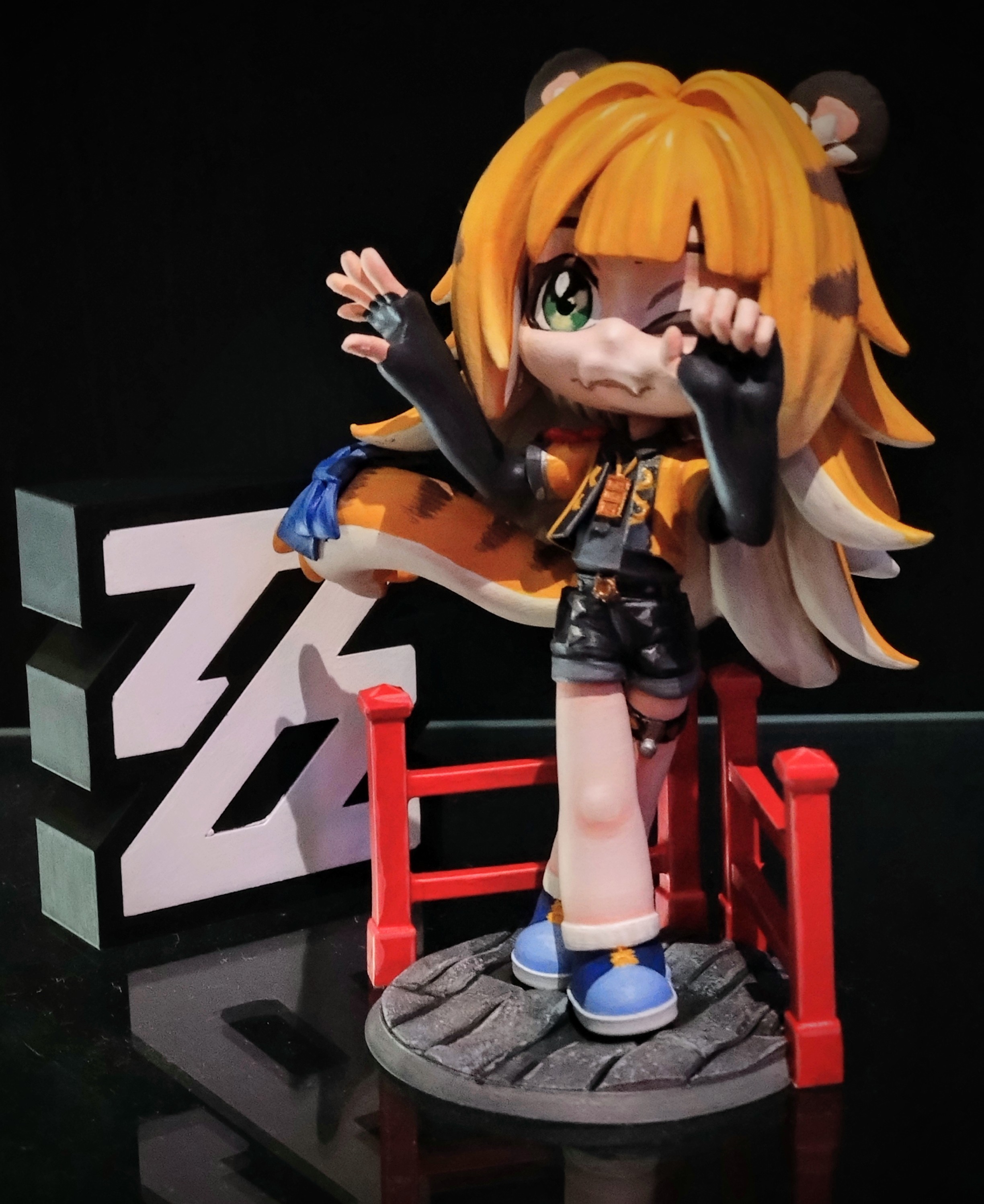 🐉 Ju Fufu Chibi Ver. Zenless Zone Zero・3D Print with the bambu