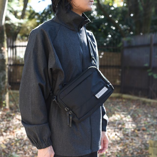 WHITEAGE（ホワイタージュ）MOD.NAVY Shoulder Bag / SYMPATEX Fabric