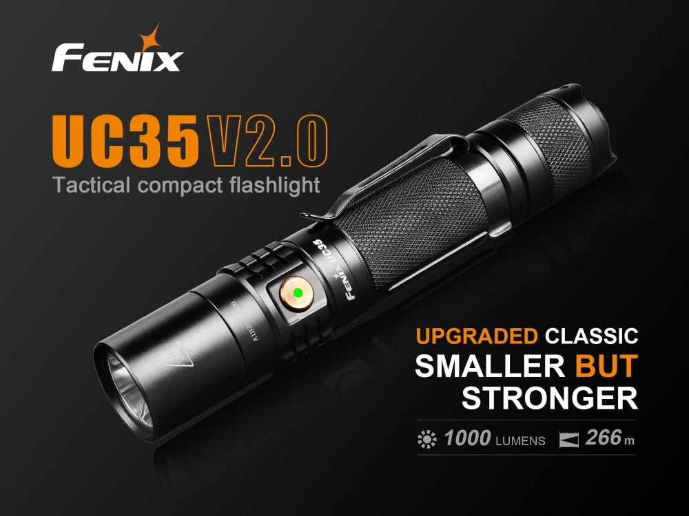 Fenix UC35 V2.0 LED Rechargeable EDC Flashlight – Fenix Store
