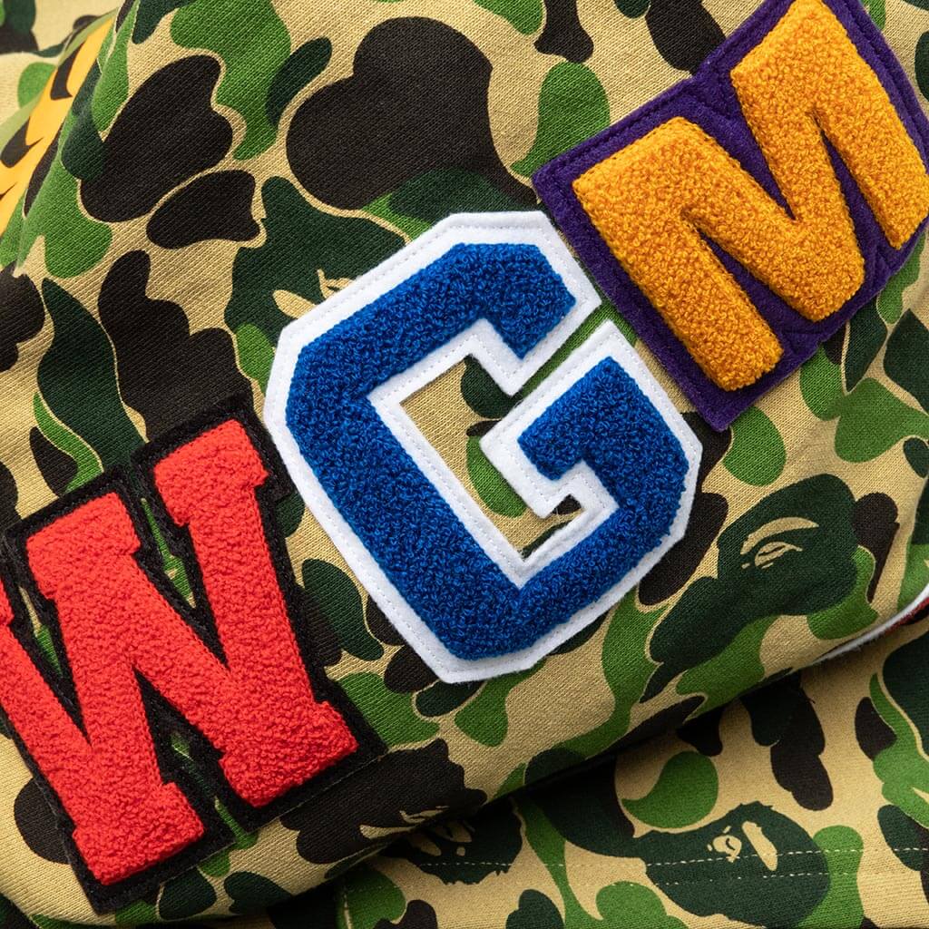 Abc Camo Double Shark Full Zip Hoodie - Green – Feature