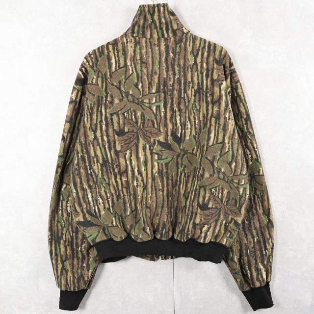 80s 90s 80年代 90年代 レッドヘッド 総柄 アメリカ製 フリース