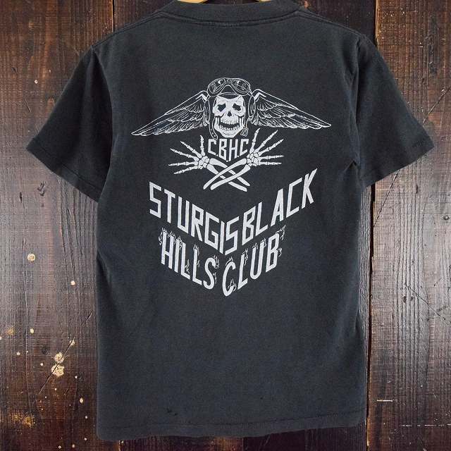 SALE】 90's C.B.H.C USA製 スカル バイカーTシャツ 90年代 バイク