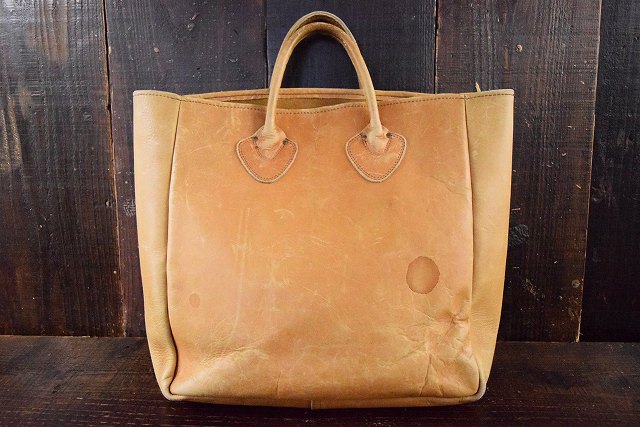 60's L.L.BEAN 筆記体タグ レザートートBAG 60年代 エルエルビーン