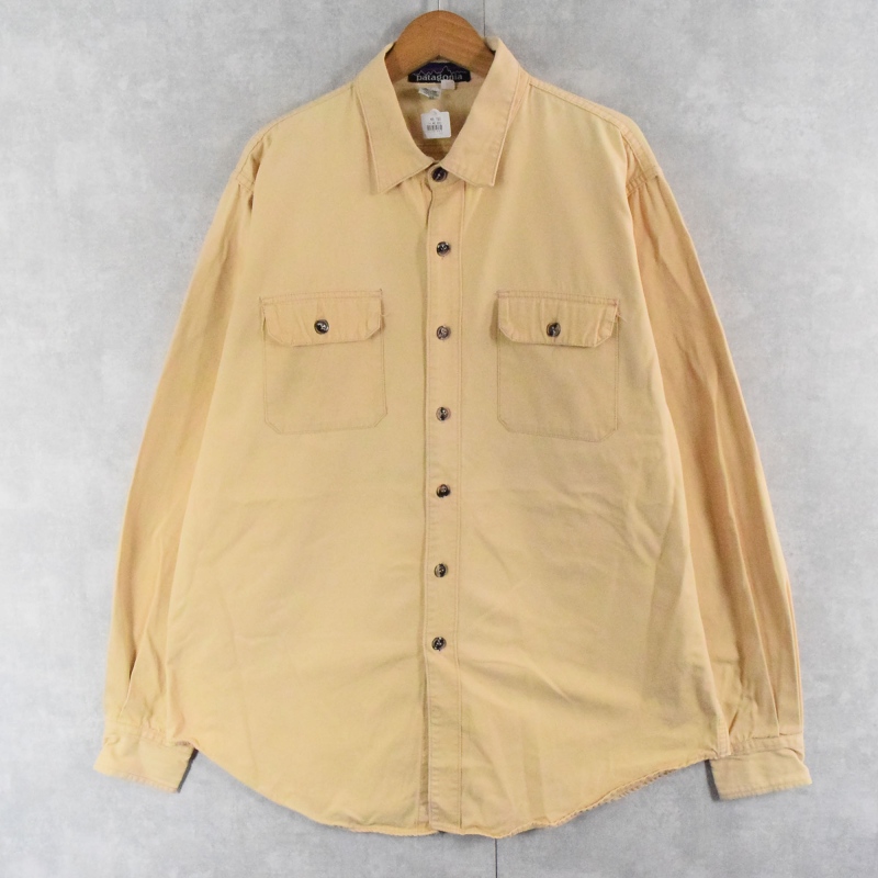 80年代 80s パタゴニア アウトドア イエロー 黄色 長袖 | ビンテージ