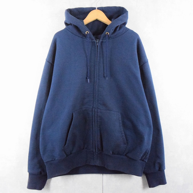 90s 90年代 キャンバー フーディ アメリカ製 紺 ネイビー | ビンテージ