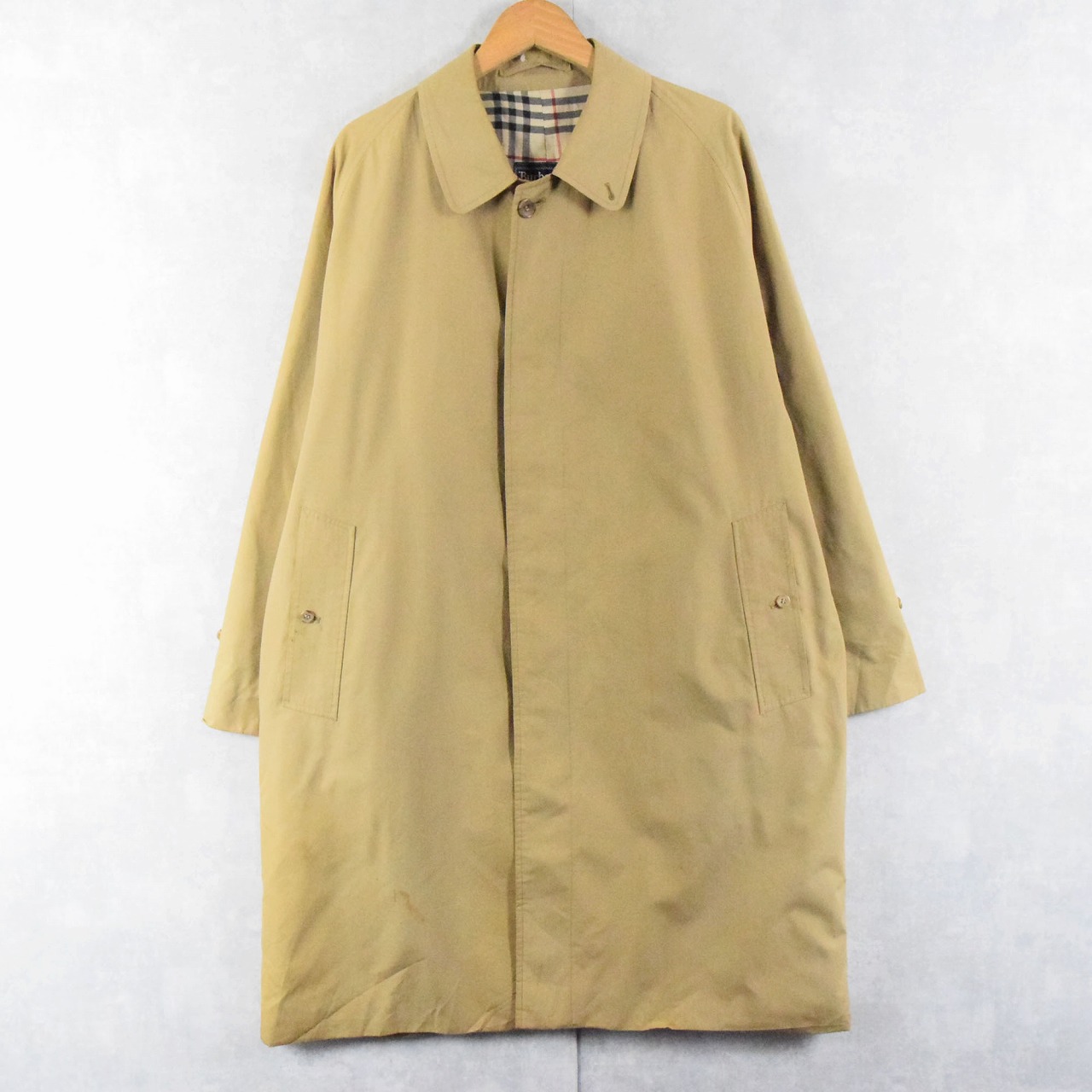 80年代 80s スペイン製 バーバリーズ ベージュ ノバチェック