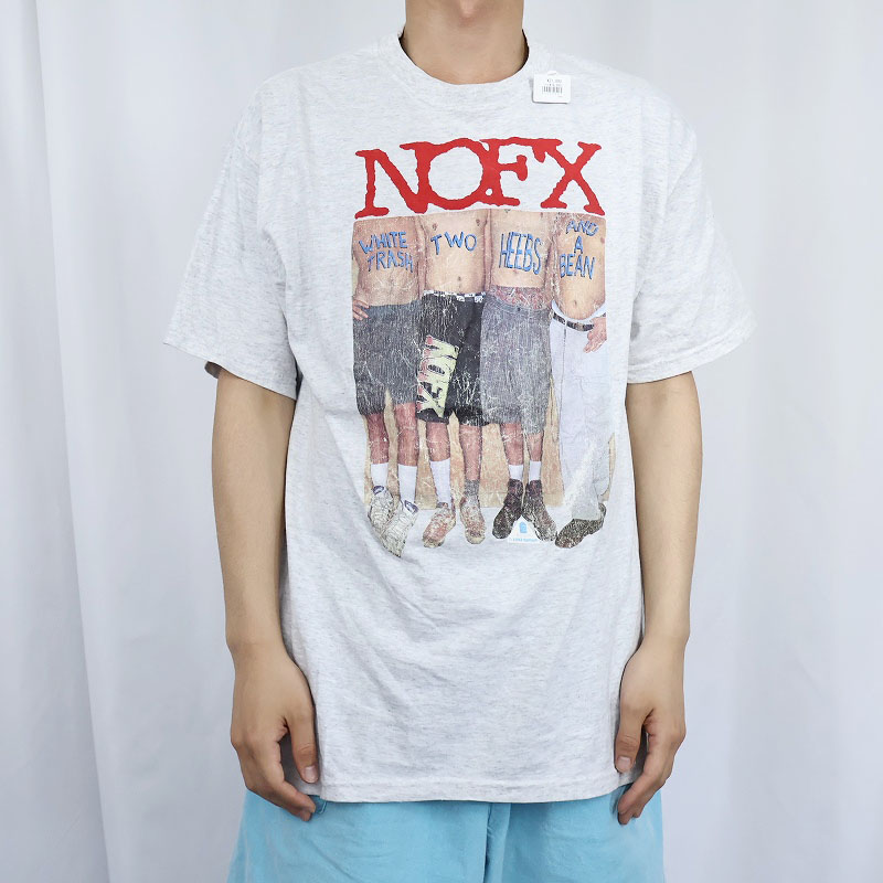 90s 90年代 アメリカ製 ミュージック 音楽 バンT ノーエフエックス