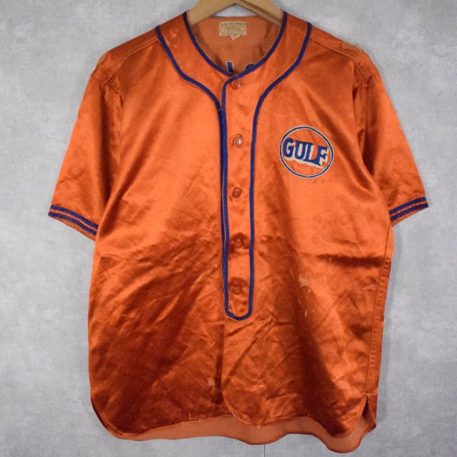 野球 刺繍 オレンジ 半袖 ｜ヴィテージ古着屋Feeet 通販 名古屋 大須