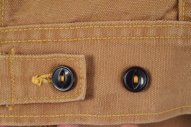 70s 70年代 リー アメリカ製 デニムジャケット Gジャン 茶 |ビンテージ