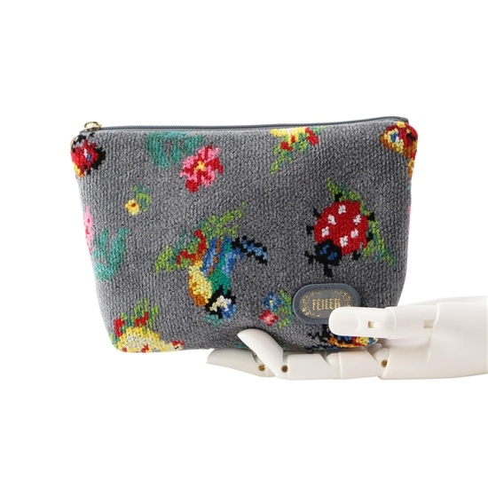 ハイジ ポーチ HE-166022（銀座・WEB限定）(グレー): FEILER