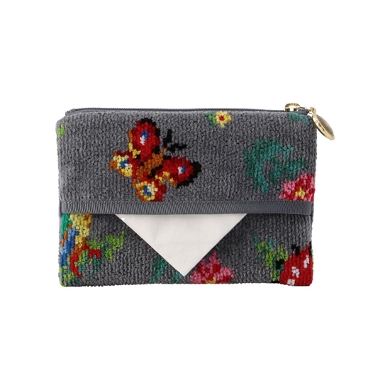 ハイジ ティッシュポーチ HE-166020（銀座・WEB限定）(グレー): FEILER