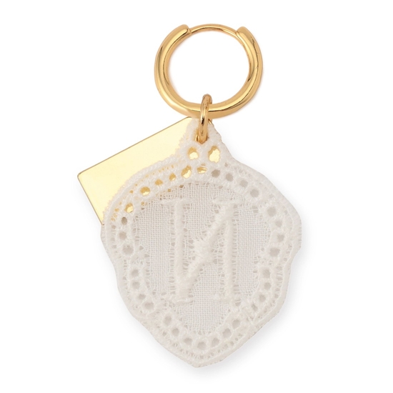 モンノン ハンカチチャームN RAN-245010（取扱店舗限定）(ホワイト