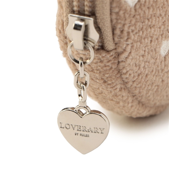 ラブラリーハート ハート型ポーチ L/LRH-257148(ベージュ): LOVERARY