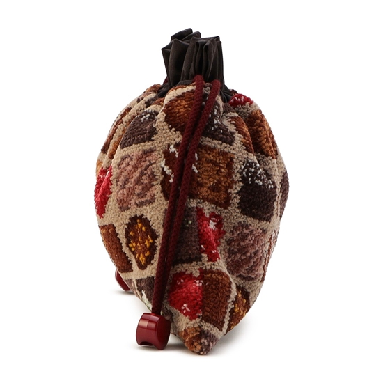 コフレドゥショコラ 巾着 FDC-257061(ベージュ): FEILER｜フェイラー