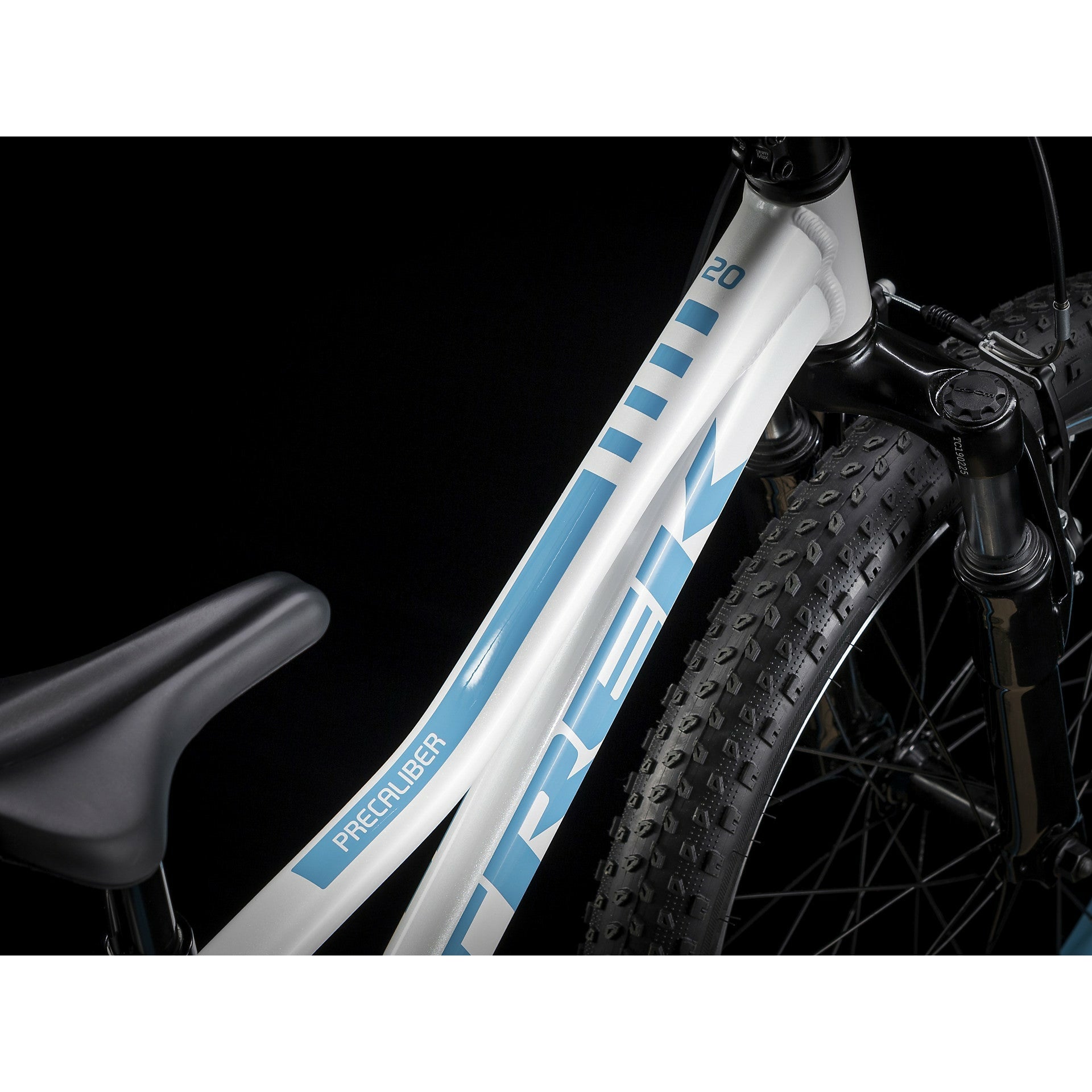 Trek Precaliber 20 Girl's 7-Speed Suspension Crystal White – FelixBike
