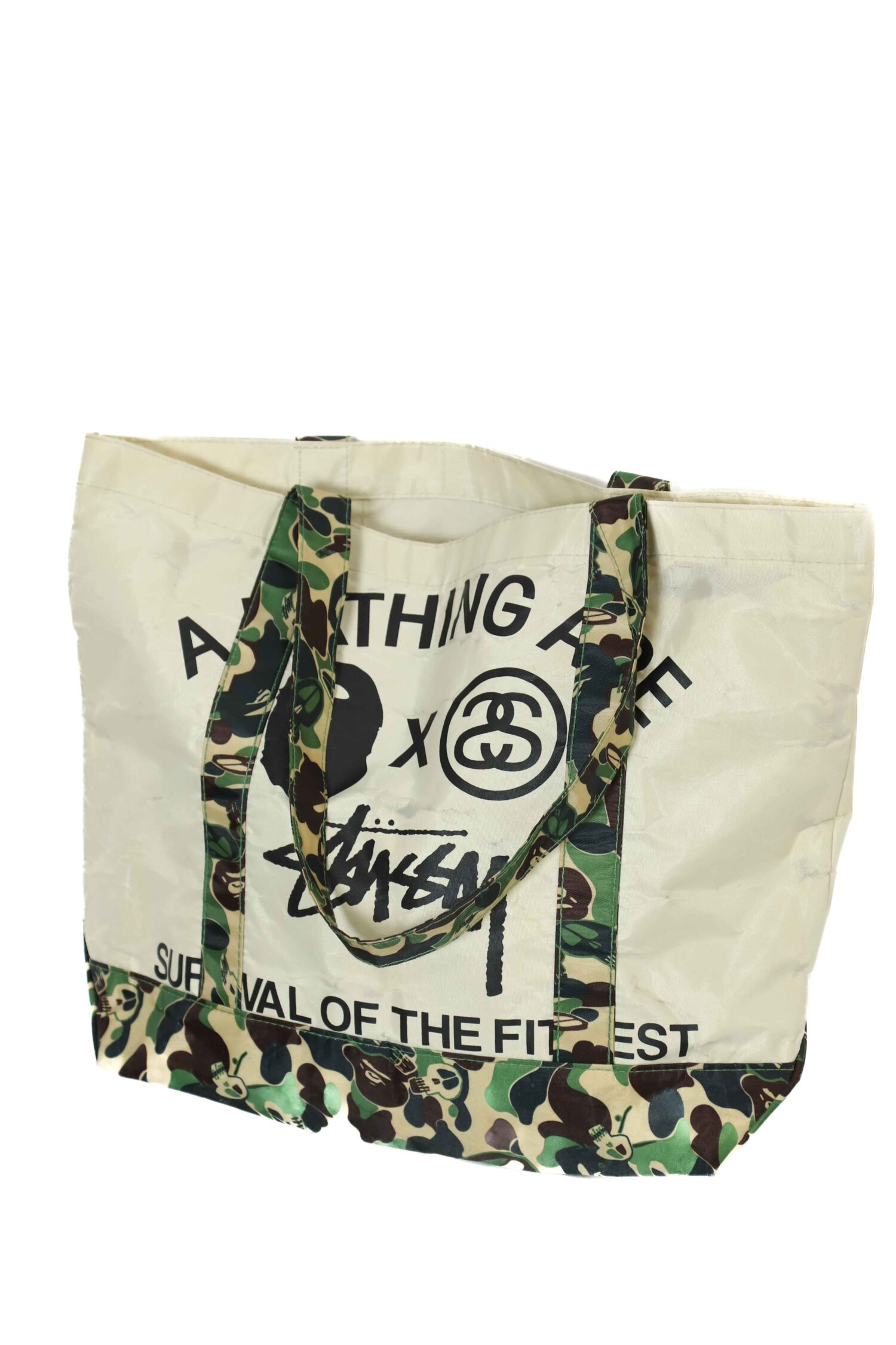 USED TOTE BAG/A BATHING APE & STUSSY | 古着屋FERANTRACING【公式