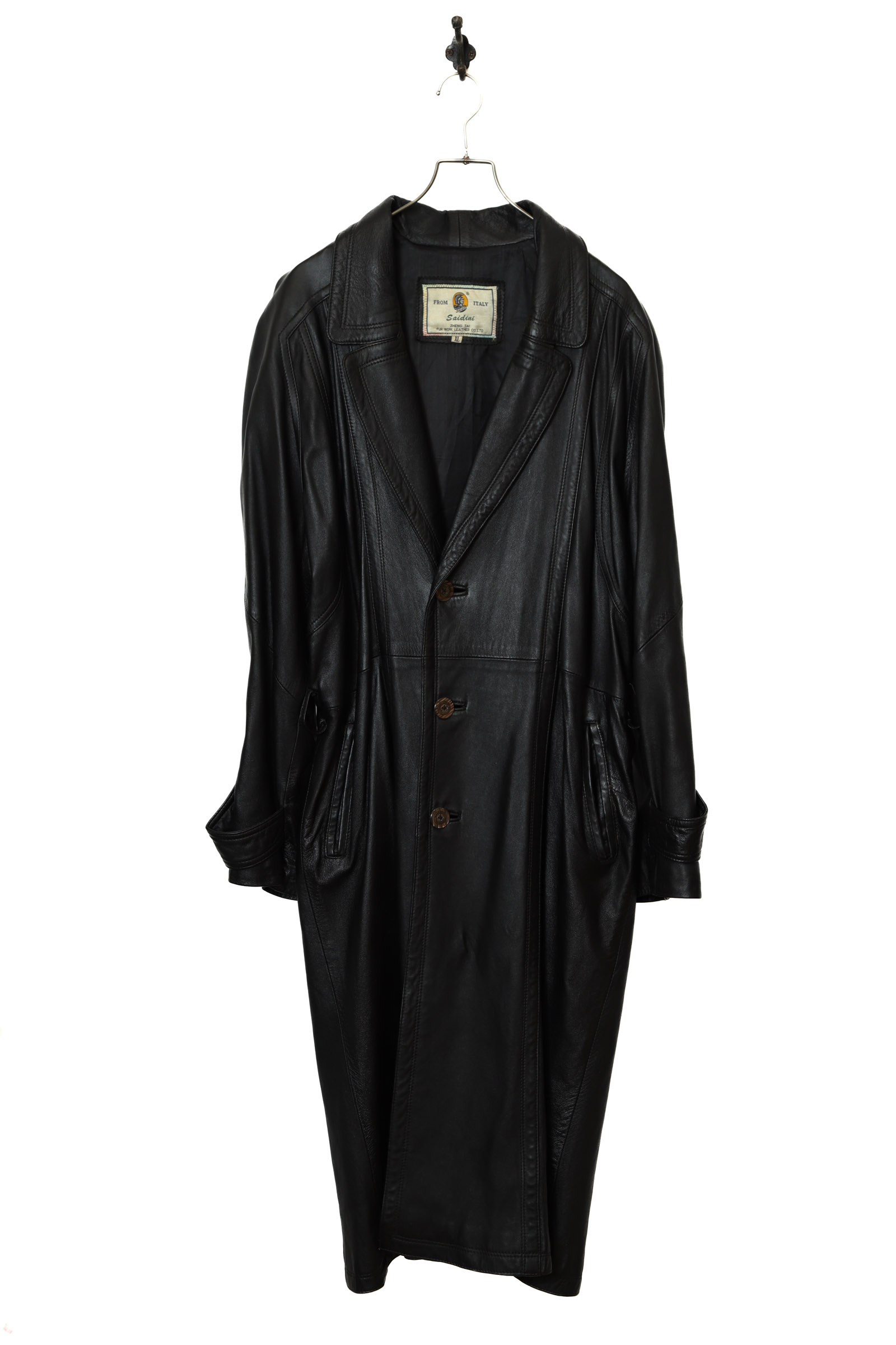 VINTAGE LEATHER COAT/XL | 古着屋FERANTRACING【公式】|東京 高円寺