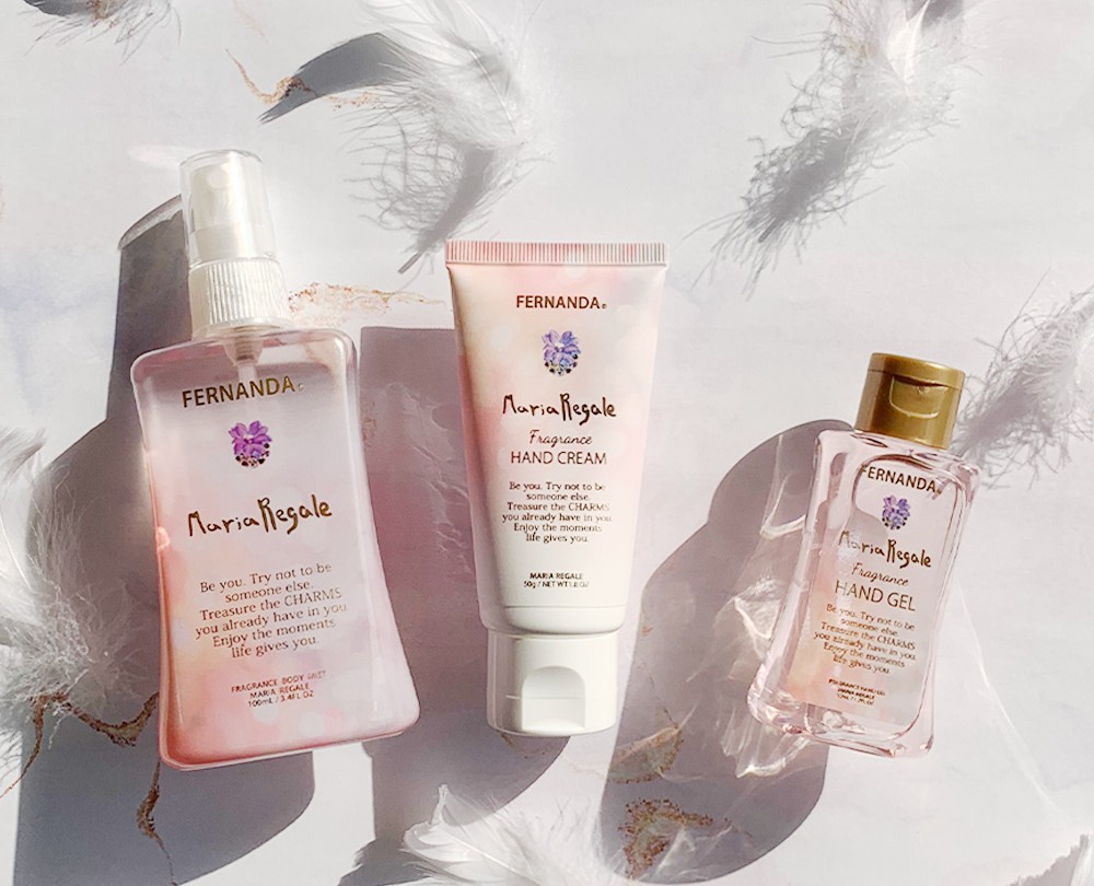 マリアリゲルの香り ホワイトピンクデザインが発売。 – フェルナンダ