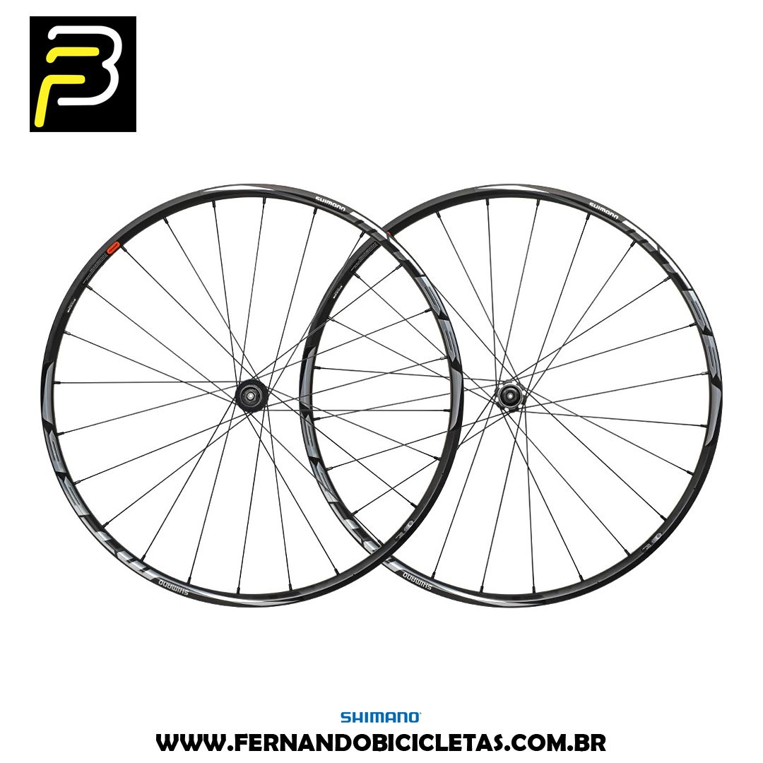 Roda Shimano WH-MT66 Tubeless 15mm Diant/9mm Tras - Aro 29 - O seu