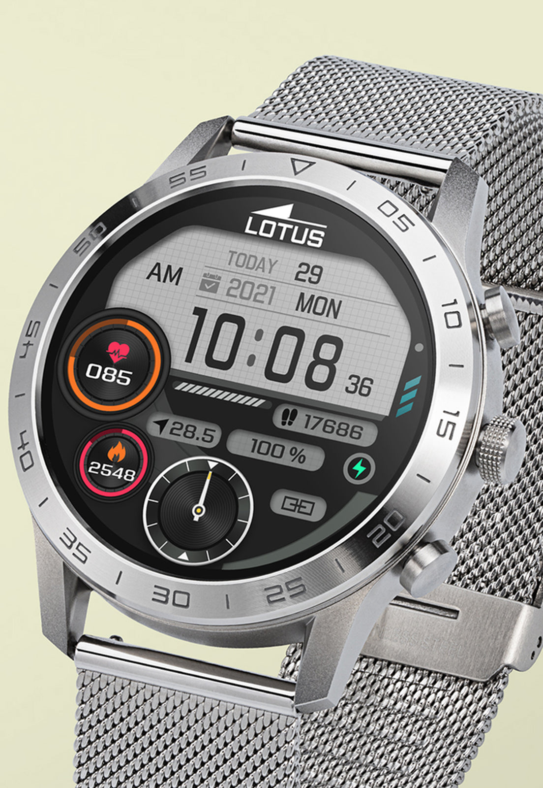 Festina Chile | Reloj 50047/1 Lotus Negro Hombre Smart Watch