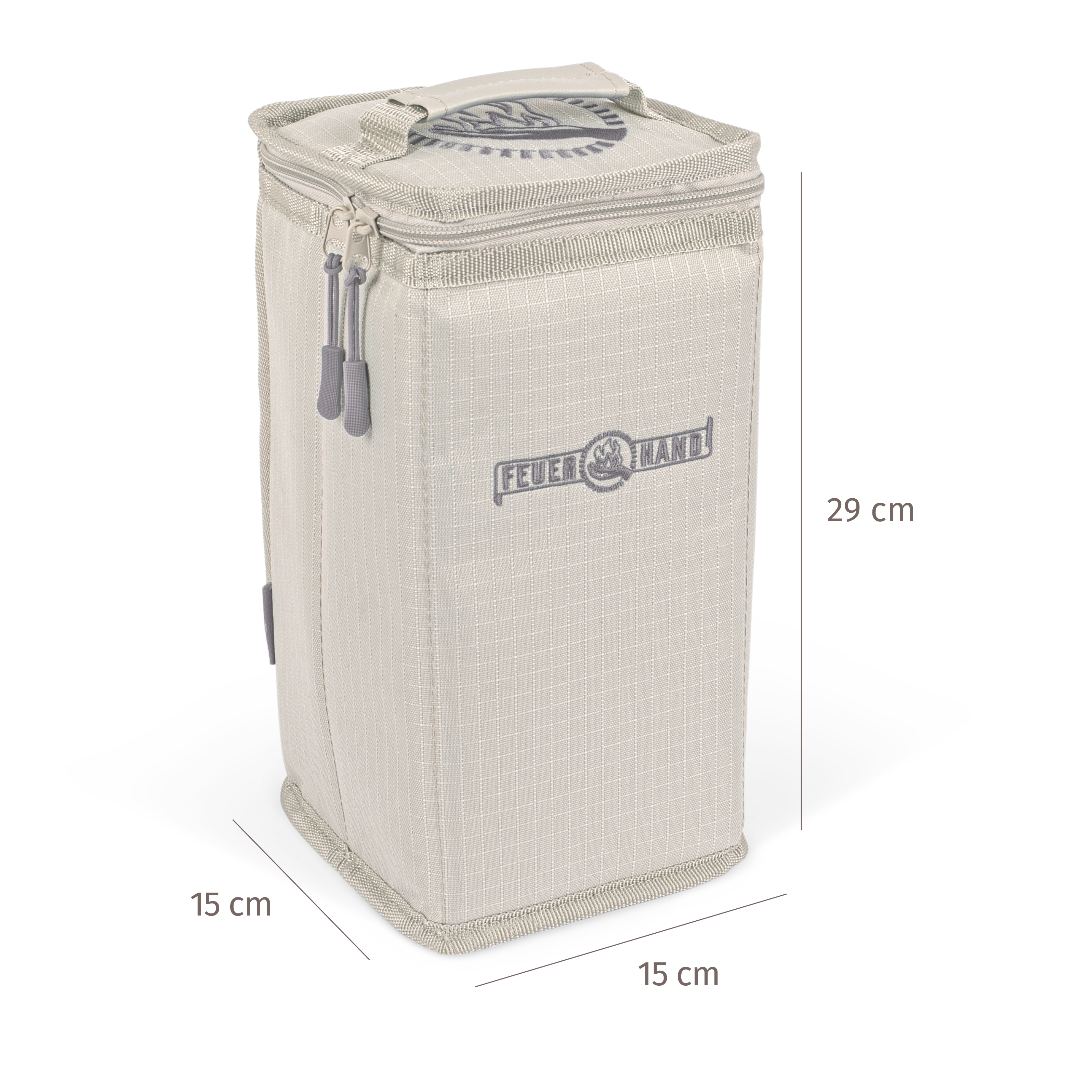 Gift set storm lantern Baby Special 276 zinc, lamp oil & carrying