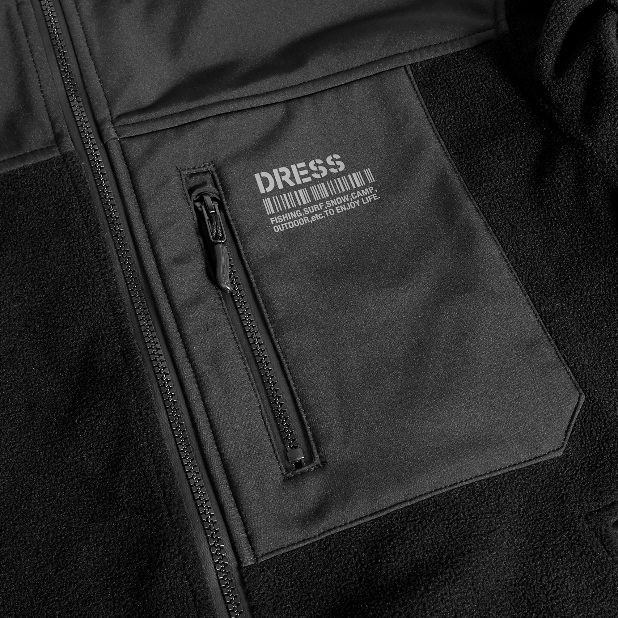 DRESS タクティカルフリースジャケット AIRBORNE