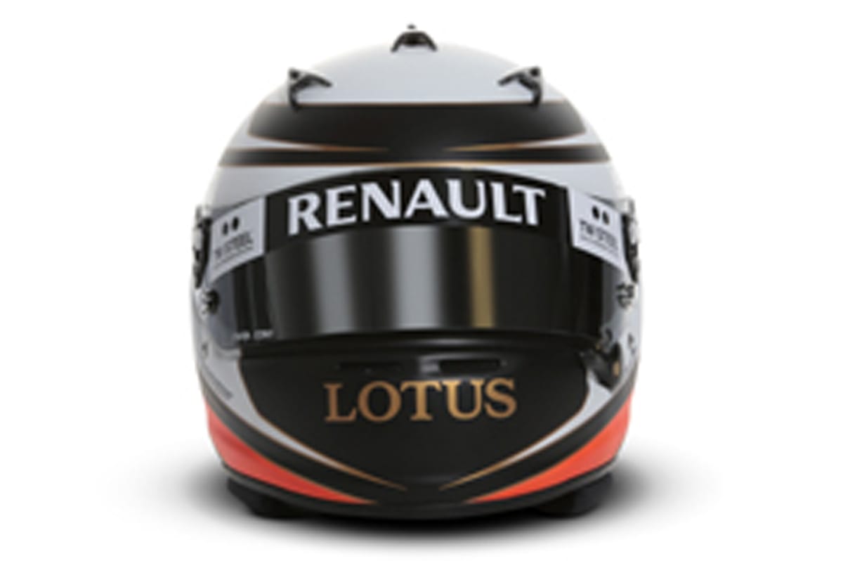 キミ・ライコネン ヘルメット （2012年） 【 F1-Gate .com 】