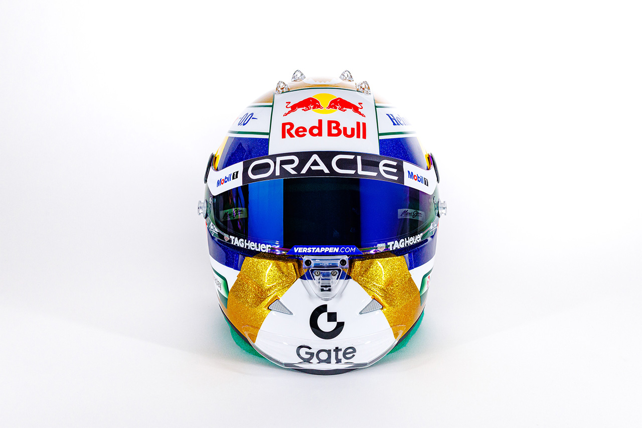 マックス・フェルスタッペン F1ブラジルGPに特別ヘルメット「伝統の
