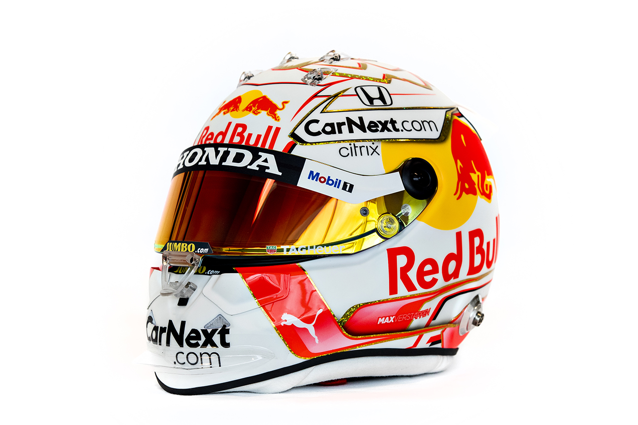 マックス・フェルスタッペン 2021年 F1ヘルメット （レッドブル