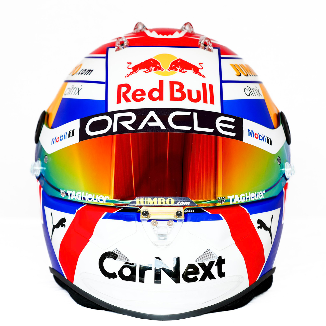 マックス・フェルスタッペン、F1オランダGPで“ヨス仕様”ヘルメット