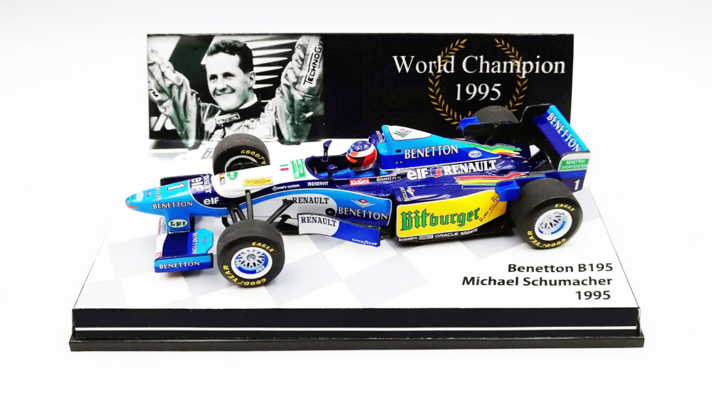 1995年チャンピオン M.シューマッハ | F1ミニカーあれこれ