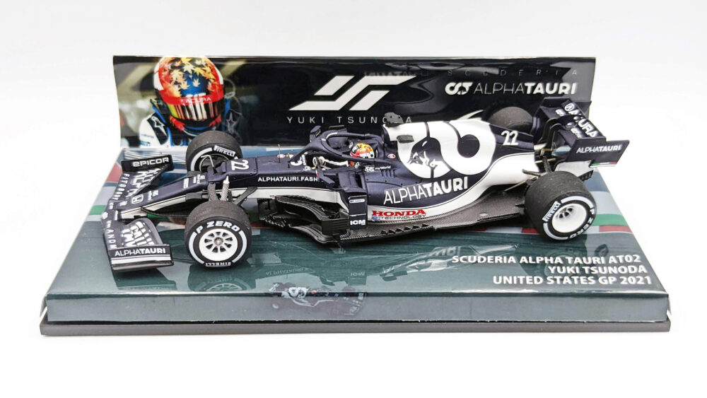 アルファタウリ AT02 角田裕毅 アメリカGP | F1ミニカーあれこれ