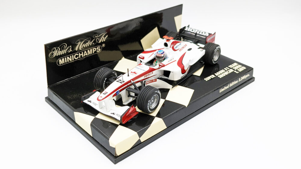 スーパーアグリ SA05 佐藤琢磨 ショーカー | F1ミニカーあれこれ