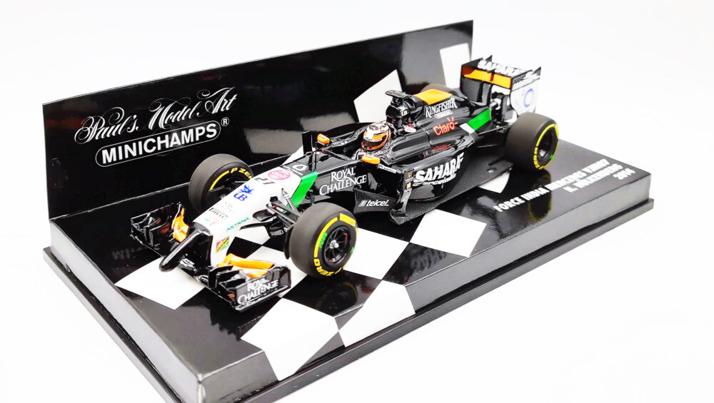 フォースインディア VJM07 N.ヒュルケンベルグ | F1ミニカーあれこれ