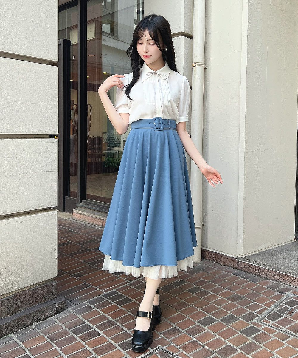 パニエサーキュラースカート/an another angelus [55BG03p001] | F