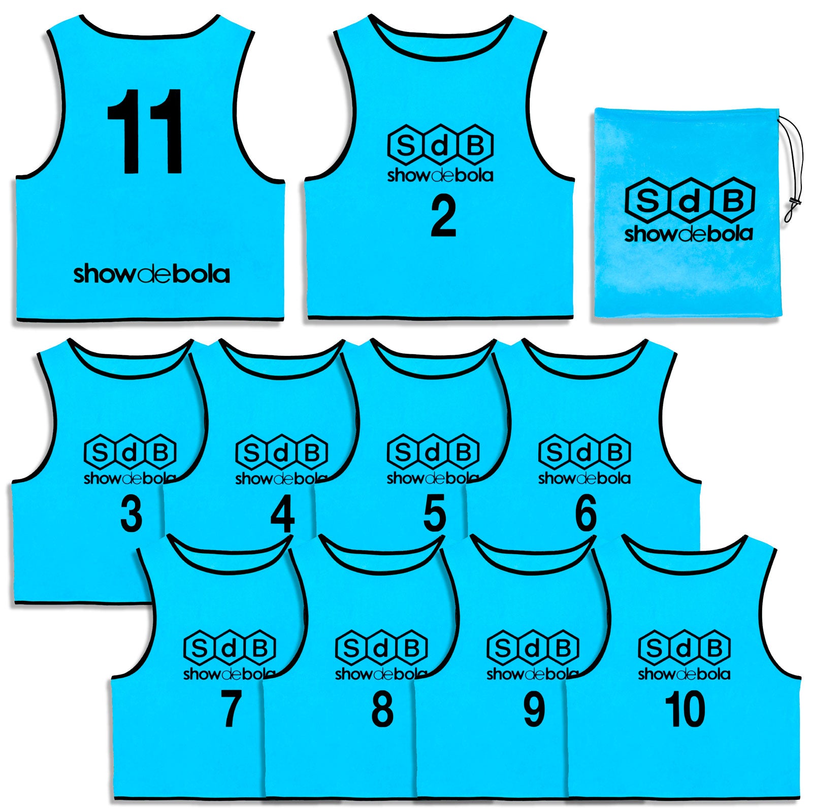Show de Bola サッカー 大人 ジュニア ビブス20枚セット