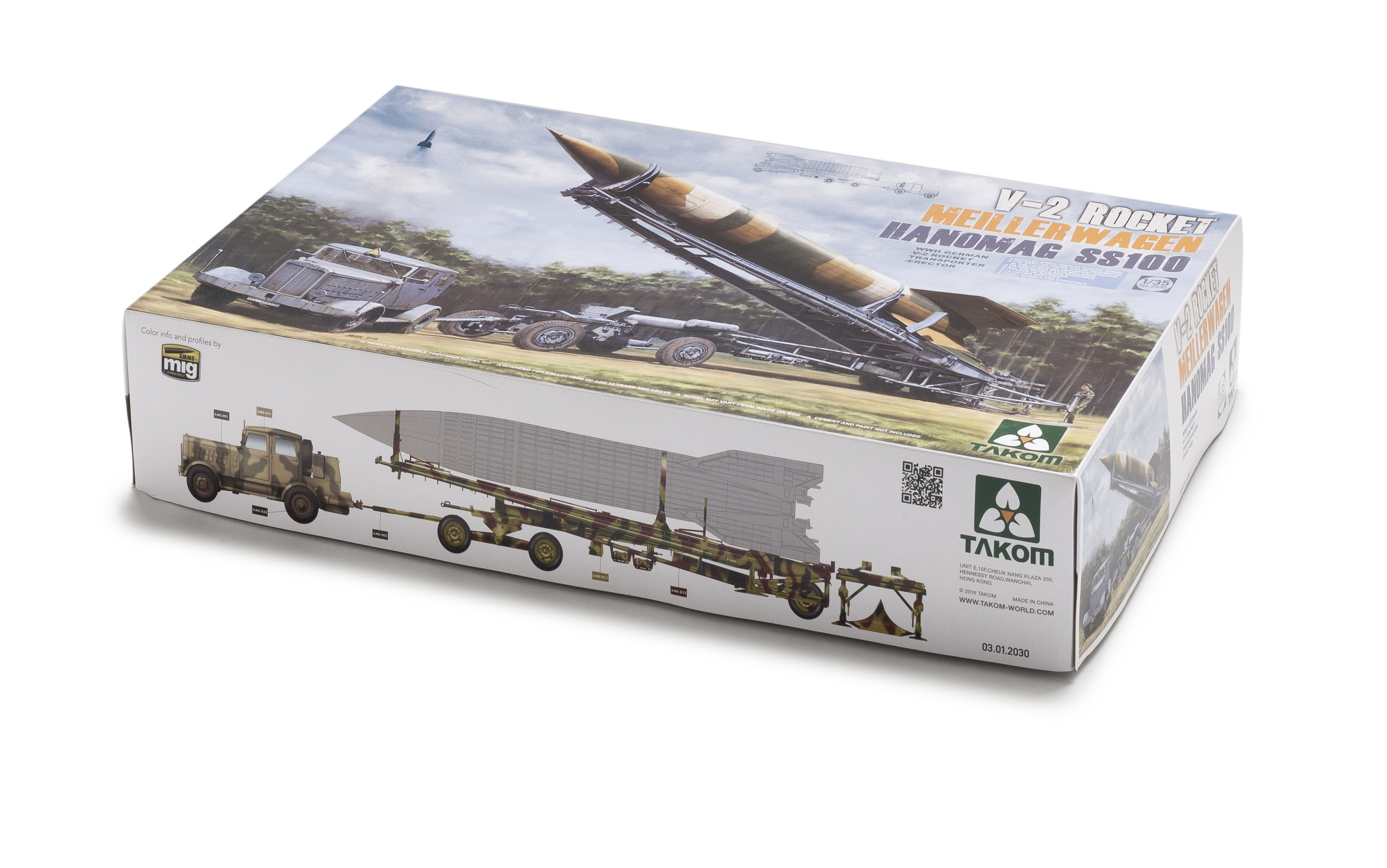 Takom V-2 Rocket, Meillerwagen, and Hanomag SS100 | Finescale