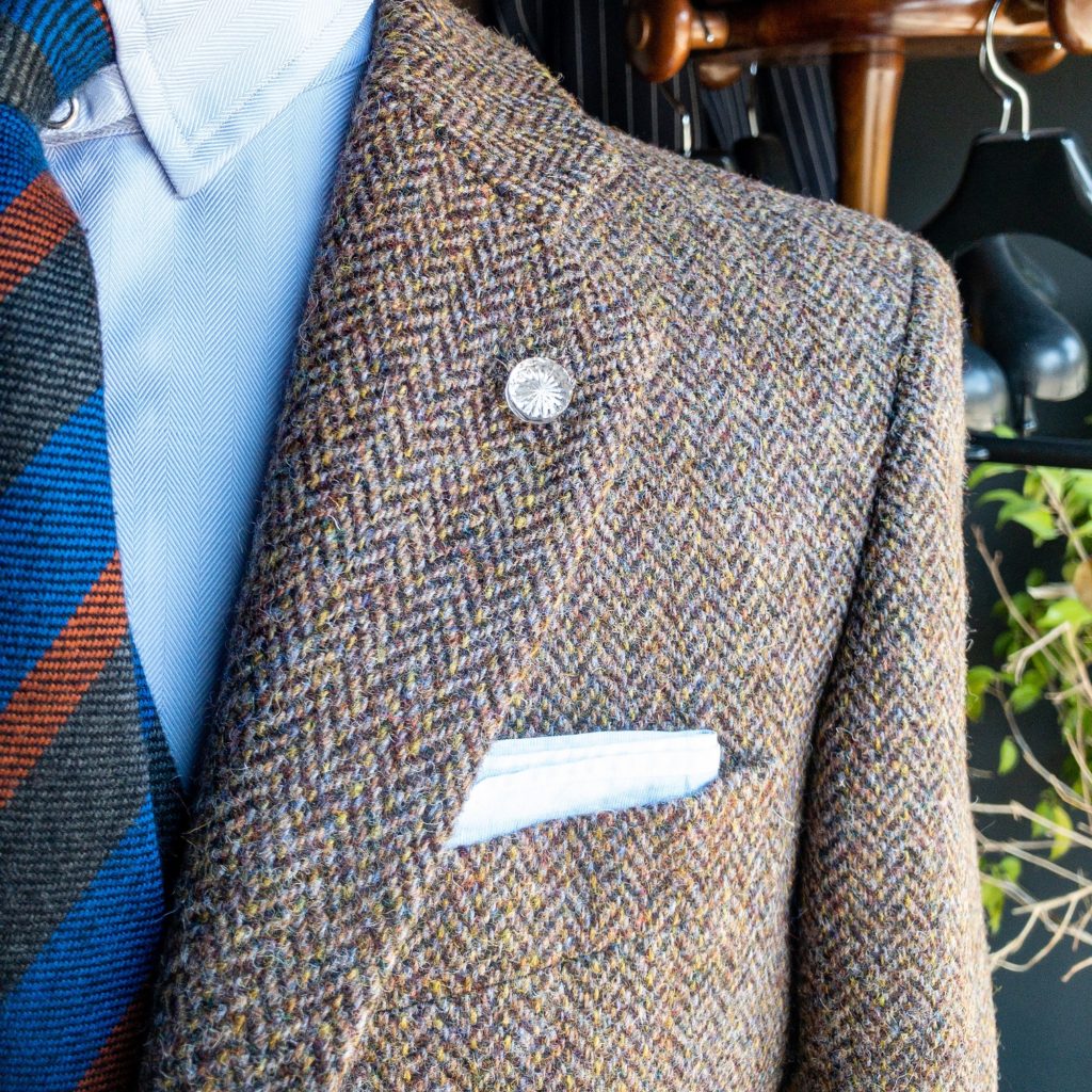 ヘリンボーン・ツイードジャケット|フィボナッチ紳士洋品店-墨田区の